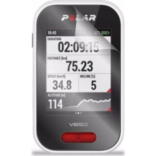 3pcs PET Clear Protective Film Guard For Polar V650 GPS Bike Cycling Computer Bycicle Riding Sport Screen Protector Full Cover