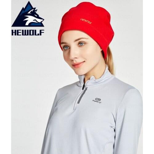 Hewolf Winter Scarf Cycling Hat Fleece Neck Warmer Headband Windproof Face Mask Multifunction Thicken Warm Fashion Scarf Unisex