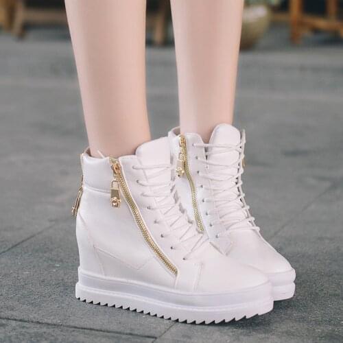 2020 hot platform sneakers women white Shoes Woman Platform casual shoes Female Casual Shoes Wedge Heel Lady Sneakers Woman Shoe
