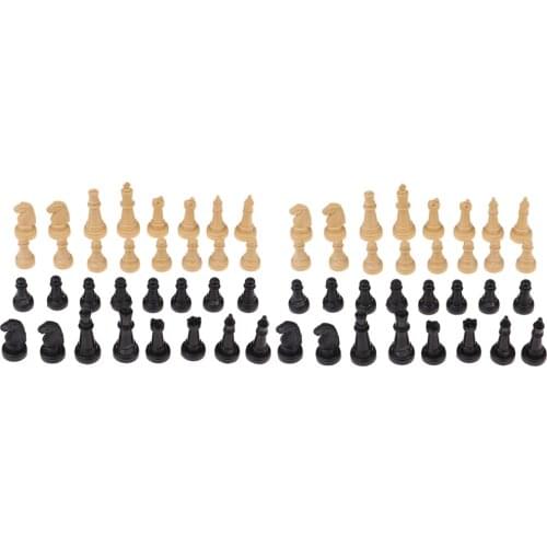 64x Pawns Pieces Board Games, 1.9 Inch Pawns Tabletop Markers Component