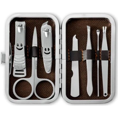 7pcs Manicure Cutter Nail Clipper Set Stainless Steel Nail Clipper Beauty Supplies Set