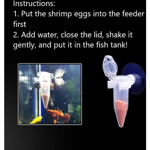 2 Pcs Automatic Fish Feeder Tapered Aquarium Worm Feeder Funnel Cup With Suction Cup
