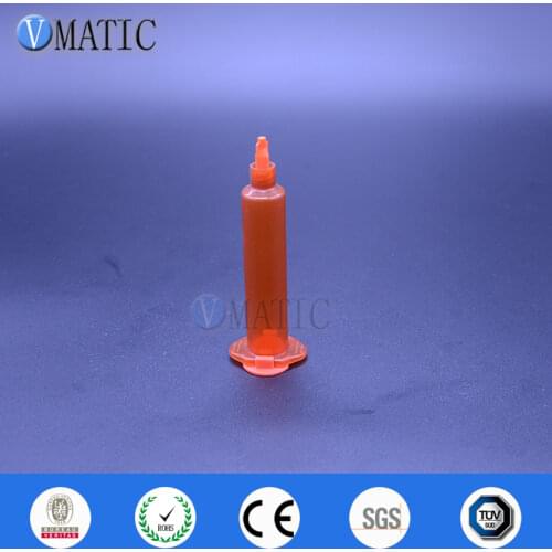Free Shipping 5cc 5ml Amber Pneumatic Syringe Barrels Amber UV Block Cartridge Glue Dispensing Syringe With Piston/Syringe Cap