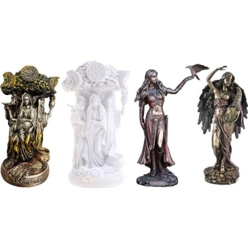 Blessed Celtic Goddess Celtic Goddess Statue Polyresin Immaculate Conception Bronze Statue for Garden Wholesales