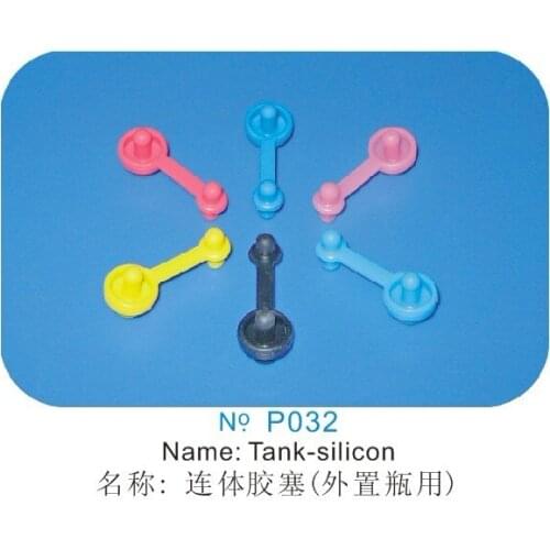 7mm 4mm 7 mm CISS Refill hole ink cartridge hole part Small colored silicone rubber stoppe for Epson hp brother Canon Lexmark