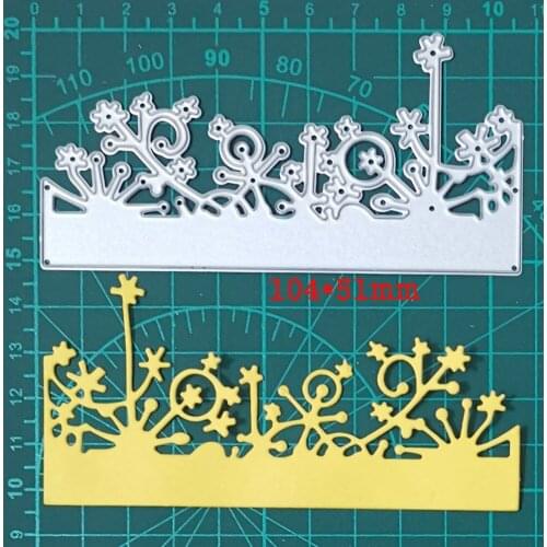 Flower Snowflake Frame Metal Steel Cutting Dies Stencils for Making Scrapbooking DIY Album Paper Cards Embossing Dies Template