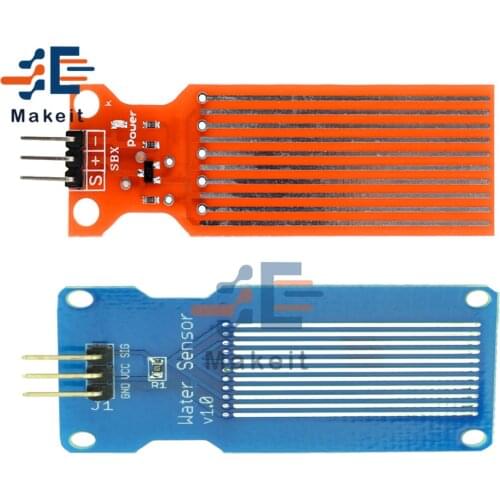 DC 3V-5V Rain Water Level Sensor Module Liquid Detection Sensor Module Detection Liquid Surface Depth Height for Arduino