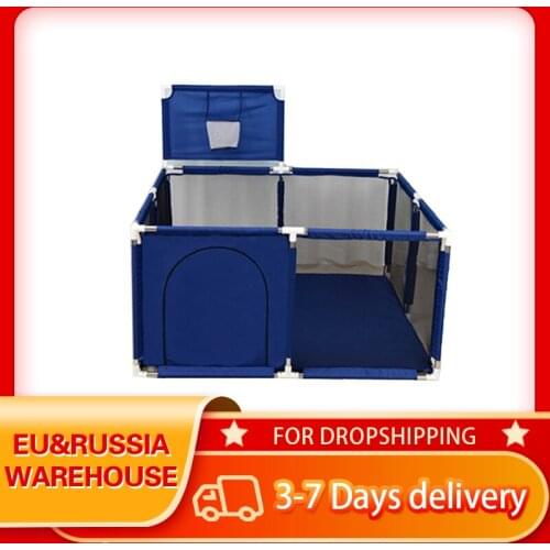 Children Playpen With Nets Baby Playpen Kids Dry Ball Pool Baby Playground Baby Park Child Safety Barrier Kids Ball Pit Playpen