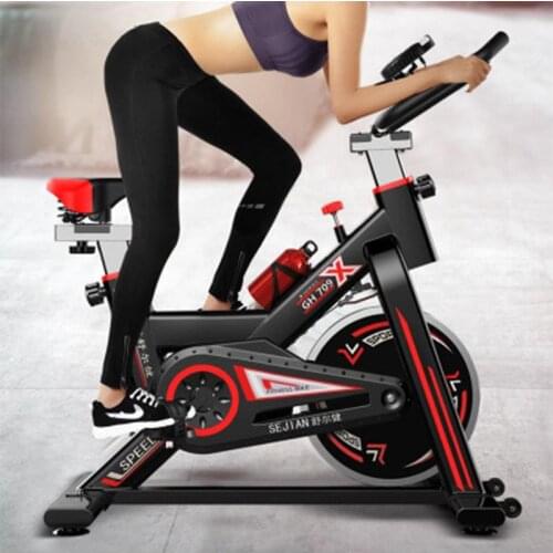 Indoor spinning ultra-quiet exercise bike household bicycle exercise fitness equipment