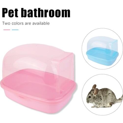 Pet Hamster Bath House Pool Chinchilla Pet Dust Sand Bathroom Shower Room Toilet Hamster Sand Bathroom Toilet Pets Bathroom