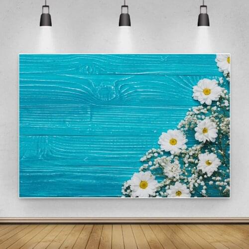 Photographic Backdrop for Photo Studio Flower Little Daisy Adult Child Portrait Old Photos Background for Photography