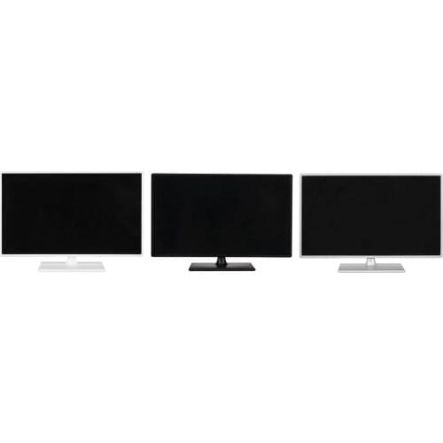 NEW Dollhouse Miniature Wide Screen Television Flat-Panel LCD TV Pretend Play Toys for 1:12 or 1:6 Scale Blythe Dollhouse