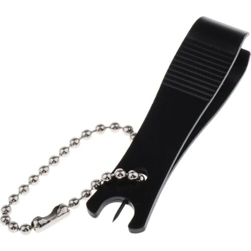 Multi-Use Fly Fishing Line Clippers Nippers Line Cutters Scissors Tool Black