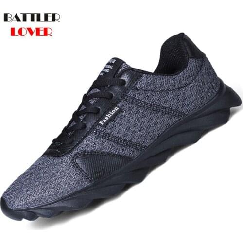 2019 Mesh Men Casual Shoes Lac-up Men Shoes Light Comfortable Breathable Walking Sneakers Tenis Feminino Zapatos New