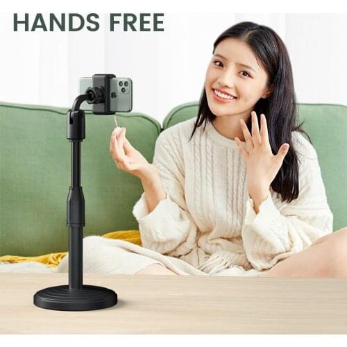 Table Lamp Mobile Phone Stand Holder For iPhone iPad Xiaomi Adjustable Table Tablet Holder Universal Desktop Mobile Phone Stand