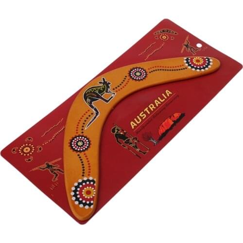 New Kangaroo Throwback V Shaped Boomerang Flying Disc Throw Catch Outdoor Game