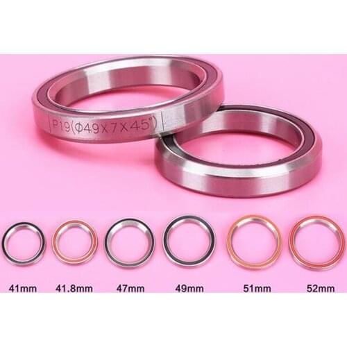 RISK General Repair Headset Bearings 41 41.8 47 49 51 52mm Bike Bearing 28.6 44 30mm Bearing Steel MTB Bike Headset Bearing