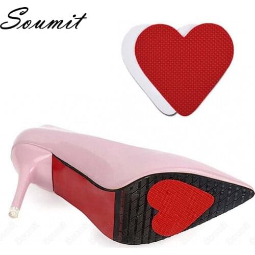 Shoe Sole Forefoot Pads for Women High Heel Sandal Anti-Slip Sticker Outsoles Patch Shoes Grip Protector Accessories Inserts Pad