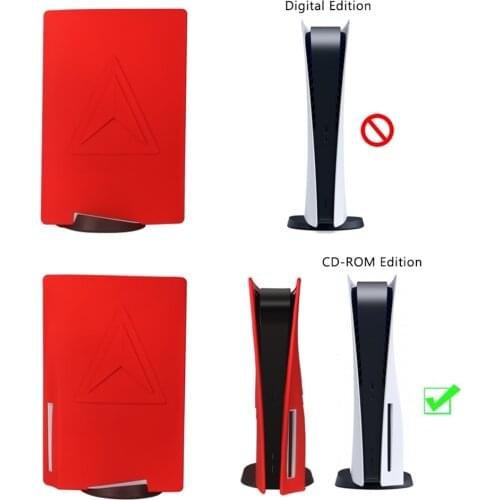 Dust Cover Protector Washable Dust Proof Case Skin Shell Cover Gaming Console Anti-Scratch Replacement Case for PS5