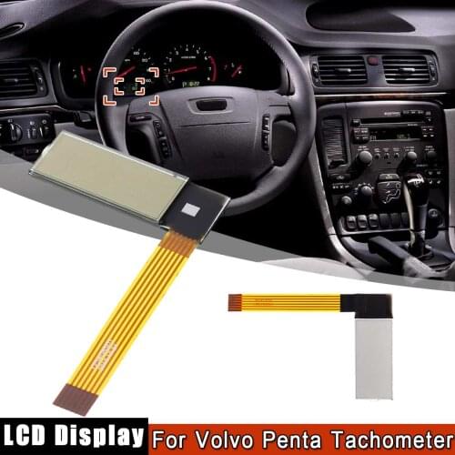 Speedometer Tachometer LCD display for vdo Kenworth trucks VDO cockpit vision Jcb tractor for Volvo penta boat 41.5*2.7*15*52mm