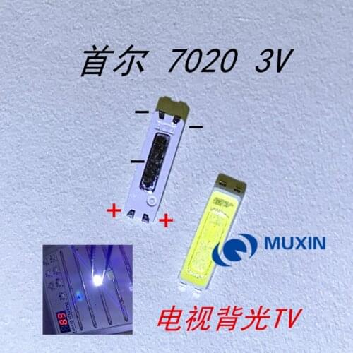 SEOUL 200PCS LED Backlight 0.5W 3V 7020 STHBI141E-B Cool white LCD Backlight for TV TV Application 50LM