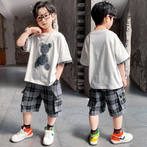 Hip Hop Dancer Outfit Kids Clothes Rave Clothing Summer Street Dance Wear Designer Clothes Festival Outfit Stage Costume DL7986