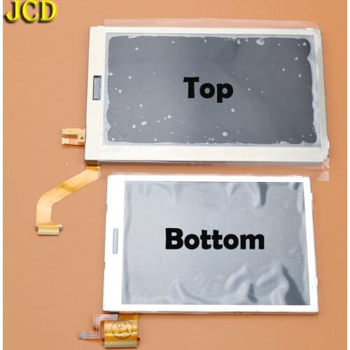 JCD 1pcs Top Bottom Upper Lower LCD Display Screen Replacement For Nintend 3DS LCD Screen for 3DS
