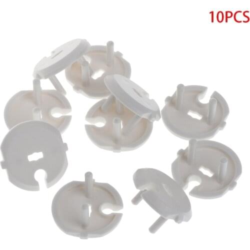 10Pcs French Standard Electrical Outlet Baby Kids Child Safety Guard Protection Anti Electric Shock Plugs Protector Rotate Cover