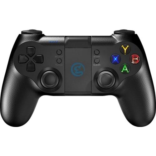 2.4Ghz Wireless Bluetooth 4.0 Mobile Game Controller Gamepad Joystick Stretch Holder for Android Devices/Window PC/PS 3 Console