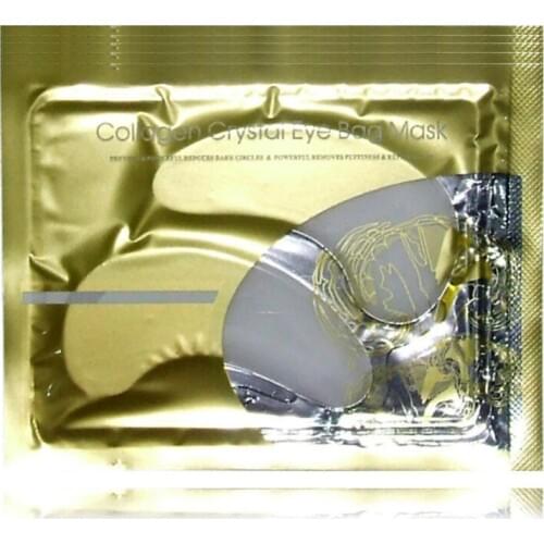 4 Pairs White Collagen Crystal Eye Mask Gel Eye Patches for Eye Bags Anti Wrinkle Dark Circles Eye Pad Masks Skin Care #278654