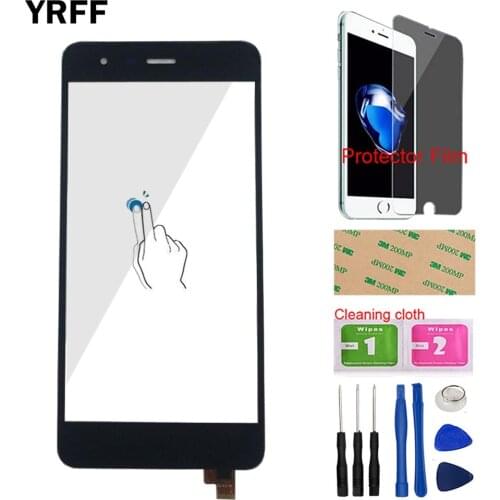 5.2'' Touch Screen Panel For Fly Cirrus 7 FS511 FS 511 Touch Screen Front Glass Digitizer Panel Sensor Tools Protector Film