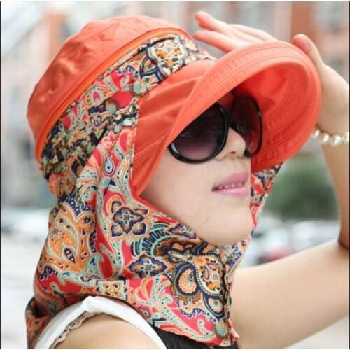 Free shipping 2017 summer hats for women chapeu feminino new fashion visors cap sun collapsible anti-uv hat 7 colors B-2191