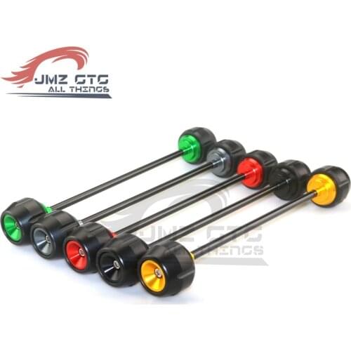 For Kawasaki Z650 2017-2018-2019 Motorcycle CNC Aluminum Front Axle Fork Crash Sliders Wheel Falling Protection Protector