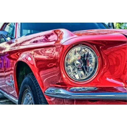 Red Car Front Scenery DIY Digital Painting By Numbers Modern Wall Art Canvas Paint Holiday Gift Home Decor Big Size