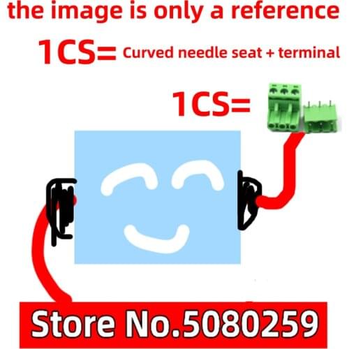 KF2EDGK 5.08MM plug-in terminal PCB connector elbow foot 2/3/4/5/6/7/8/9/10/12P