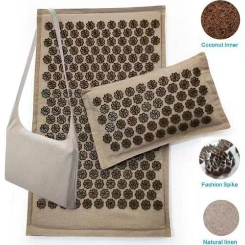 Massager Digitopressione Stuoia Acupressure Relieve Stress Back Body Pain Spike Mat Pinchos Acupuntura Estera Acupuncture Mat