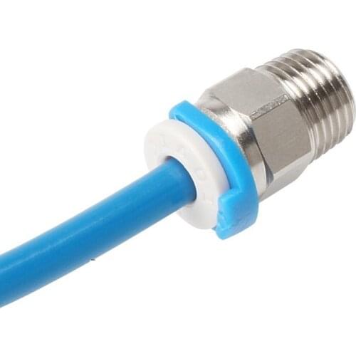 MEGA 3PCS 2PCS Pneumatic Connector JP4-01 Straight Air Fast Fittings 3D Printer Parts Stainless Steel For V6 Extruder Thread M10