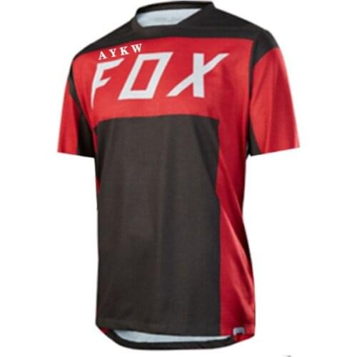 Moto Bicycle Jersey Long Sleeve Cycling Enduro Mtb Shirt Downhill T-shirt Camiseta Motocross Mountain Bike Clothing Fox Mtb