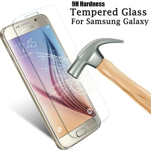 9H Tempered Glass For Samsung Galaxy A3 A5 A7 2016 Screen Protector For Samsung A5 A3 A7 2017 note3 note4 note5 Protective Glass