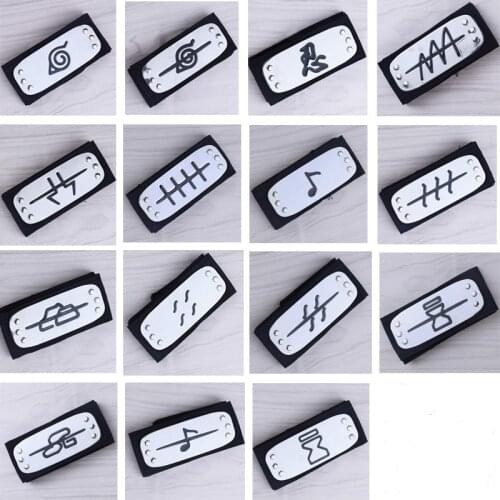 Kakashi headband cosplay Costumes Accessories toys Props Itachi akatsuki madara Anime headband Props Hot