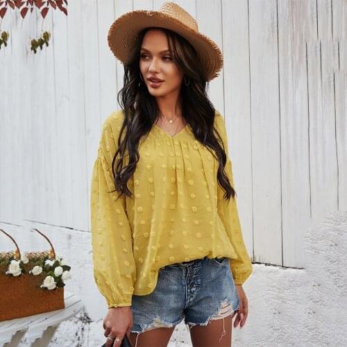 Chiffon Mesh Sheer Shirt Women 2021 Spring Autumn Full Sleeve V Neck Ladies Casual Loose White Yellow Green Tops And Blouses