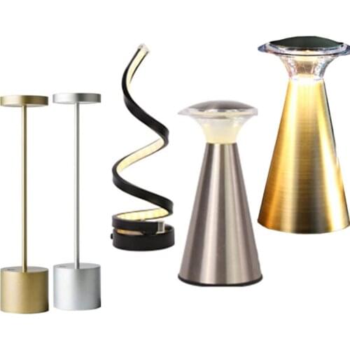 Modern Creative Bar Table Lamp Eye Protect USB Charging Table Light Bedside Night Light Touch Sensor Control LED Desk Lamp