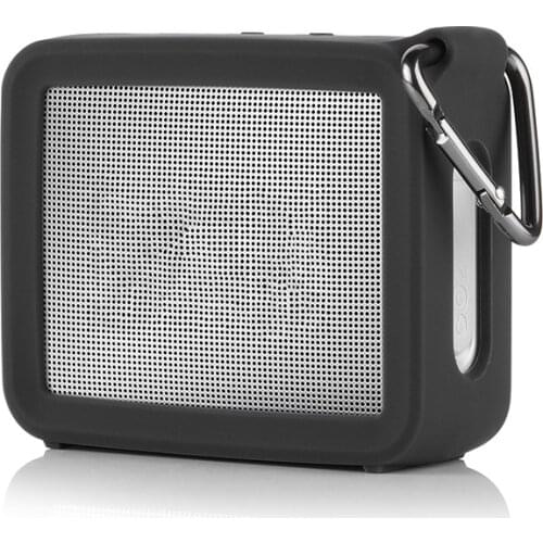 Protective Silicone Case Cover for JBL GO2 Anti-lost Case Cover with Carabiner Shockproof Outdoor Cover