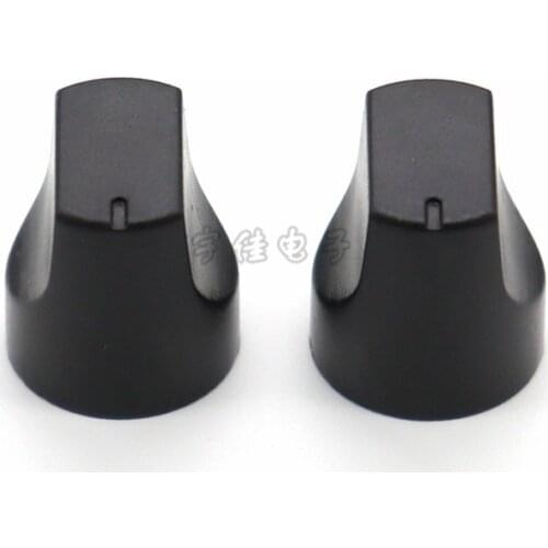 10 Piece 14 * 15mm black plastic knob flower shaft inner hole 6mm potentiometer switch adjustment knob