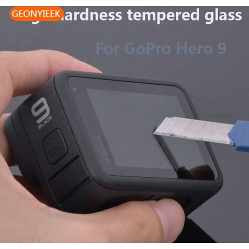 3 PcsTempered Glass Screen Protector Cover Case for GoPro Hero 9 Black Lens Protection Protective Film Gopro9 Go Pro Accessories