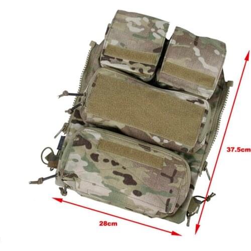 TMC 3107-MC 2020 Attack Panel Tactical Vest Zip Pack with