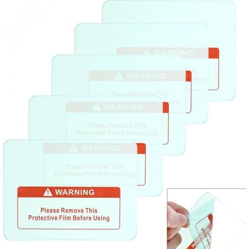 5pcslot Transparent Spare Welding Shield Cover Lens Protector Plate for Welding Helmet Mask