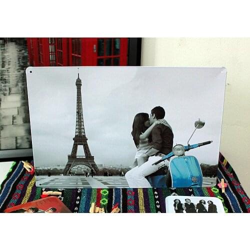 50pcs/lot Metal Sign shabby chic Tin plane Metal signs retro Art home decor Fall in love Vintage Metal Paintings F-36 Christmas