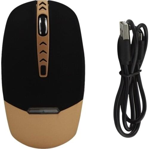 Bluetooth 4.0 Mouse+Wireless 2.4GHz Rechargeable Silent Gaming Dual-Mode Mice Computer Mause For Laptops