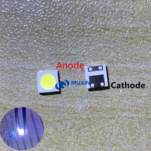 Diodes TV Backlight 1W 3V 3535 SMD LED Televisao Cold White 100lm 3537 Cool White Backlit LCD Backlight for TV Repair 1000PCS